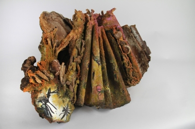 Cochineal, 2016, 16 x 21 x 16 inches