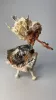 DYNAMO, 2024,, mixed media, paper, wood, metal, 12 x 9 x 6 DYNAMO, 2024,, mixed media, paper, wood, metal, 12 x 9 x 6